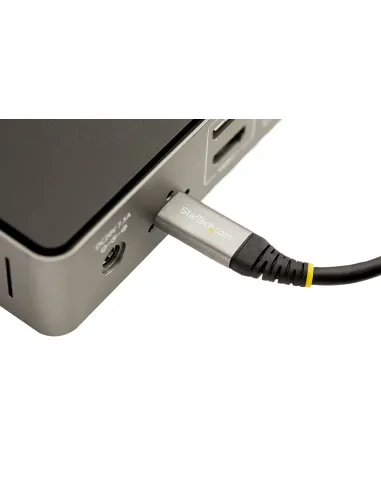 StarTech.com Cable de 50cm USB-C de 10Gbps - Cable USB Tipo C - Cable USB TipoC USB 3.2 Gen 2 - Con Carga por Entrega de