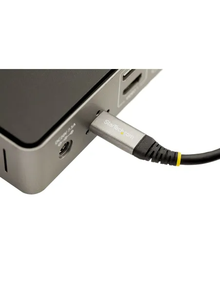 StarTech.com Cable de 50cm USB-C de 10Gbps - Cable USB Tipo C - Cable USB TipoC USB 3.2 Gen 2 - Con Carga por Entrega de