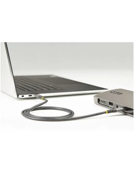 StarTech.com Cable de 50cm USB-C de 10Gbps - Cable USB Tipo C - Cable USB TipoC USB 3.2 Gen 2 - Con Carga por Entrega de