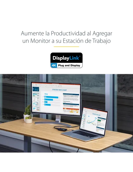 StarTech.com Adaptador USB 3.0 HDMI - Certificado con DisplayLink - 1920x1200