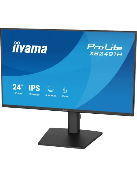 iiyama ProLite XB2491H-B1 pantalla para PC 60,5 cm (23.8") 1920 x 1080 Pixeles Full HD LCD Negro