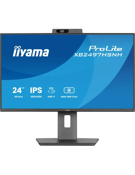 iiyama ProLite XB2497HSNH-B1 24IN IPS LCD 4MS 1920X1080 350CD M2 HDMI DP USB 2 pantalla para PC 60,5 cm (23.8") 1920 x 1080