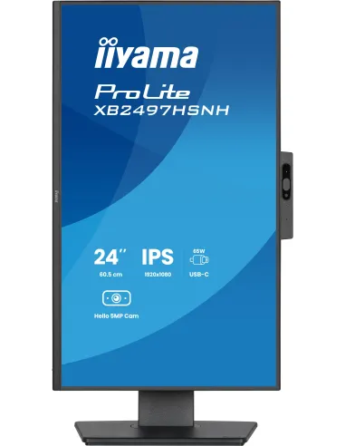 iiyama ProLite XB2497HSNH-B1 24IN IPS LCD 4MS 1920X1080 350CD M2 HDMI DP USB 2 pantalla para PC 60,5 cm (23.8") 1920 x 1080