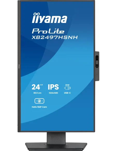 iiyama ProLite XB2497HSNH-B1 24IN IPS LCD 4MS 1920X1080 350CD M2 HDMI DP USB 2 pantalla para PC 60,5 cm (23.8") 1920 x 1080