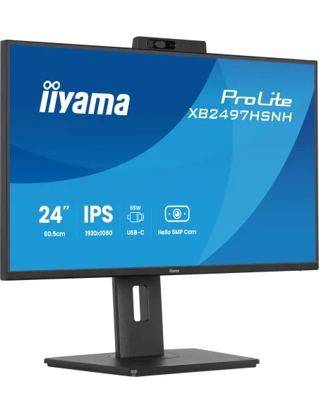 iiyama ProLite XB2497HSNH-B1 24IN IPS LCD 4MS 1920X1080 350CD M2 HDMI DP USB 2 pantalla para PC 60,5 cm (23.8") 1920 x 1080