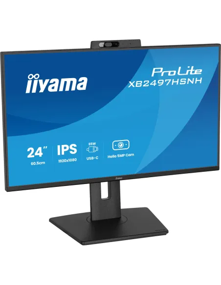 iiyama ProLite XB2497HSNH-B1 24IN IPS LCD 4MS 1920X1080 350CD M2 HDMI DP USB 2 pantalla para PC 60,5 cm (23.8") 1920 x 1080