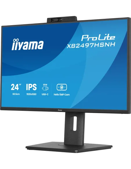 iiyama ProLite XB2497HSNH-B1 24IN IPS LCD 4MS 1920X1080 350CD M2 HDMI DP USB 2 pantalla para PC 60,5 cm (23.8") 1920 x 1080
