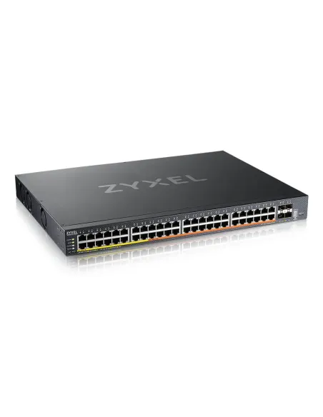 Zyxel XMG2230-52HP Gestionado L2 L3 2.5G Ethernet (100 1000 2500) Energía sobre Ethernet (PoE) 1U Negro