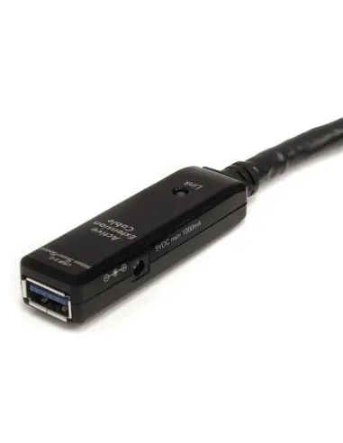 StarTech.com Cable Extensor Alargador USB 3.0 SuperSpeed Activo de 3m - USB A Macho a Hembra - Negro