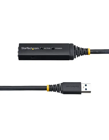 StarTech.com Cable Extensor Alargador USB 3.0 SuperSpeed Activo de 3m - USB A Macho a Hembra - Negro