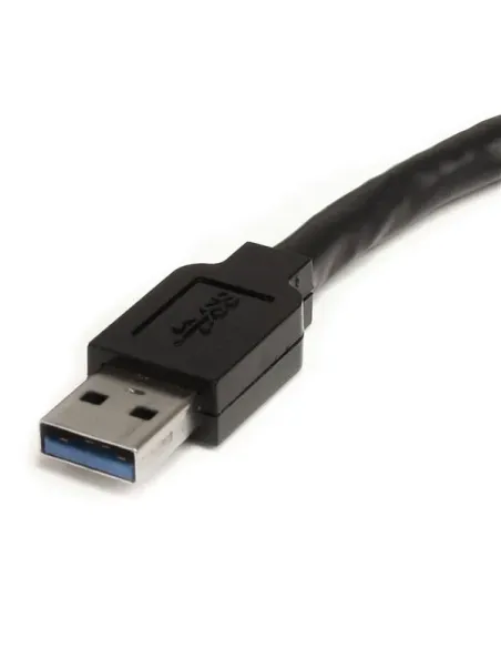 StarTech.com Cable Extensor Alargador USB 3.0 SuperSpeed Activo de 5m - USB A Macho a Hembra - Negro