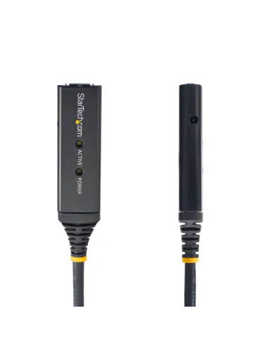 StarTech.com Cable Extensor Alargador USB 3.0 SuperSpeed Activo de 5m - USB A Macho a Hembra - Negro