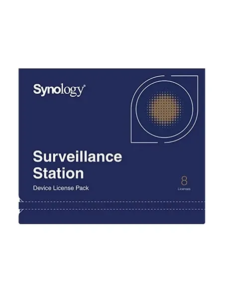 Servicio de camaras synology pack 8 licencias