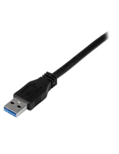 StarTech.com Cable Certificado 2m USB 3.0 Super Speed USB B Macho a USB A Macho Adaptador para Impresora - Negro 2
