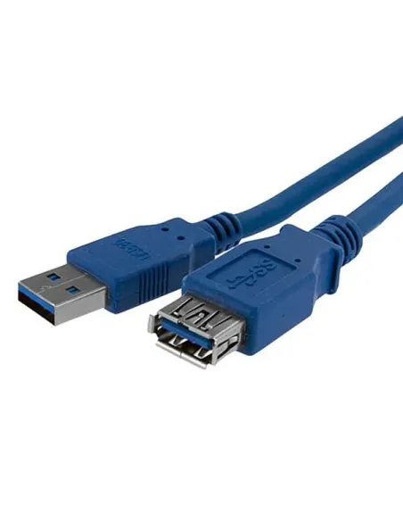 StarTech.com Cable 1m Extensión Alargador USB 3.0 SuperSpeed - Macho a Hembra USB A - Extensor - Azul