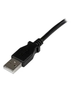StarTech.com Cable Adaptador USB 2m para Impresora Acodado - 1x USB A Macho - 1x USB B Macho en Ángulo Derecho 2