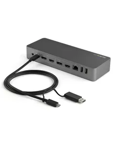StarTech.com Cable USB-C de 1m con Llave Adaptador (Dongle) a USB-A - Cable Híbrido USB Tipo C a USBC (10Gbps y PD de 100W) o 2