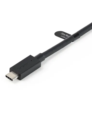 StarTech.com Cable USB-C de 1m con Llave Adaptador (Dongle) a USB-A - Cable Híbrido USB Tipo C a USBC (10Gbps y PD de 100W) o