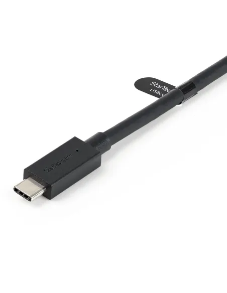 StarTech.com Cable USB-C de 1m con Llave Adaptador (Dongle) a USB-A - Cable Híbrido USB Tipo C a USBC (10Gbps y PD de 100W) o