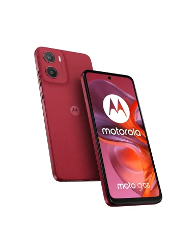 Motorola moto g05 16,9 cm (6.67") SIM doble Android 15 4G USB Tipo C 4 GB 256 GB 5200 mAh Rojo