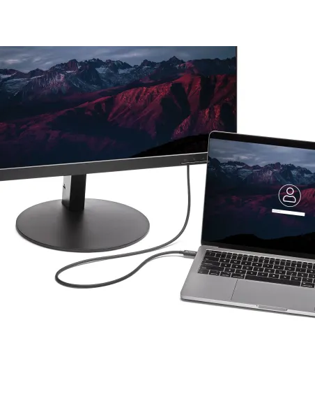 StarTech.com Cable Thunderbolt 3 Pasivo de 1m - 20Gbps - PD 100W - Vídeo 4K - Cable Thunderbolt - Certificado Thunderbolt -