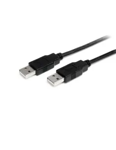 StarTech.com Cable de 2m USB 2.0 Alta Velocidad Macho a Macho USB A - Negro