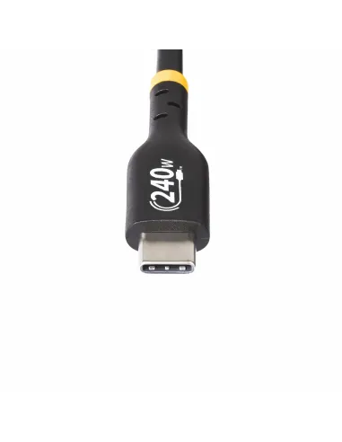 StarTech.com Cable de Carga USB-C de 2m - Cable USB Tipo C - Certificación USB-IF - PD de 240W EPR - Cable USB 2.0 USB-C de