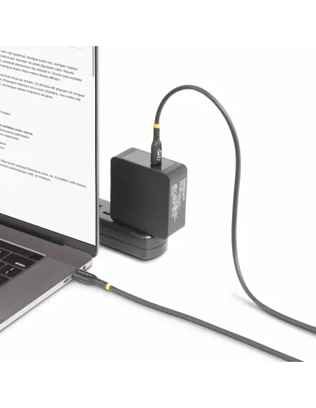 StarTech.com Cable de Carga USB-C de 2m - Cable USB Tipo C - Certificación USB-IF - PD de 240W EPR - Cable USB 2.0 USB-C de