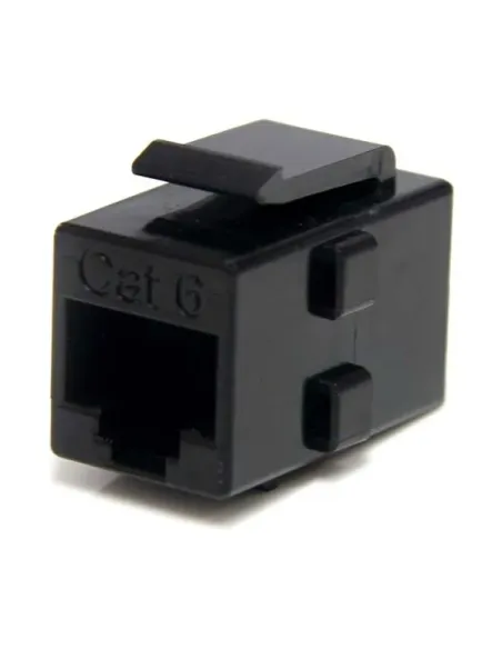 StarTech.com Caja de Empalme Acoplador Keystone Cable Cat5 Ethernet UTP - 2x Hembra RJ45 - Negro