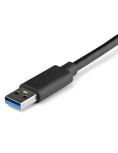 StarTech.com Adaptador Tarjeta de Red NIC Externa USB 3.0 2 Puertos Gigabit Ethernet RJ45 y Puerto USB