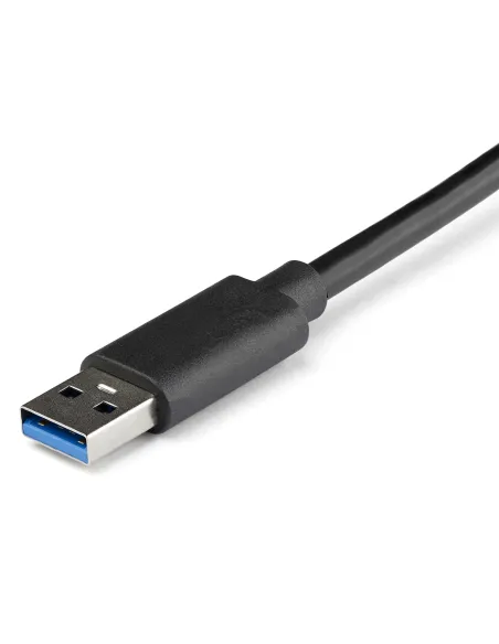 StarTech.com Adaptador Tarjeta de Red NIC Externa USB 3.0 2 Puertos Gigabit Ethernet RJ45 y Puerto USB