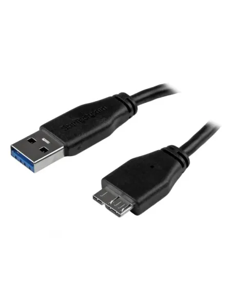 StarTech.com Cable micro USB 3.0 delgado de 15cm