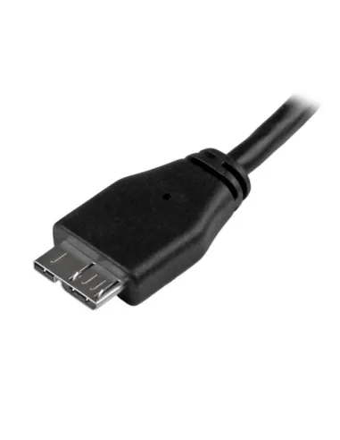 StarTech.com Cable micro USB 3.0 delgado de 15cm