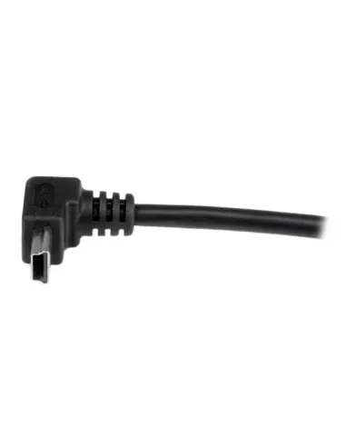 StarTech.com Cable Adaptador 1m USB A Macho a Mini USB B Macho Acodado en Ángulo hacia Arriba