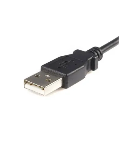 StarTech.com Cable Adaptador de 2m USB A Macho a Micro USB B Macho para Teléfono Móvil Carga y Datos - Negro
