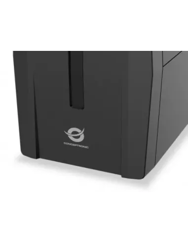 Conceptronic ZEUS02E sistema de alimentación ininterrumpida (UPS) Línea interactiva 0,85 kVA 480 W 4 salidas AC