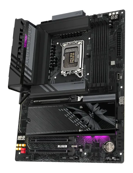 GIGABYTE Placa base Z890 AORUS ELITE WIFI7 - Compatible con CPUs Intel Core Ultra (Serie 2), VRM de 16+1+2 fases, hasta 8800MHz