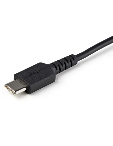 StarTech.com Cable de 1m Adaptador Bloqueador USB de Datos – Adaptador USB a USB-C de Carga Segura – USB Tipo C Solo de Carga