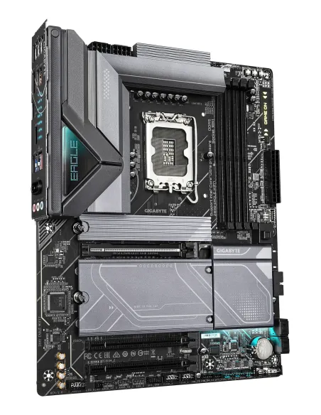 GIGABYTE Placa base Z890 EAGLE WIFI7 - Compatible con CPUs Intel Core Ultra (Serie 2), VRM de 14+1+2 fases, hasta 8800MHz DDR5