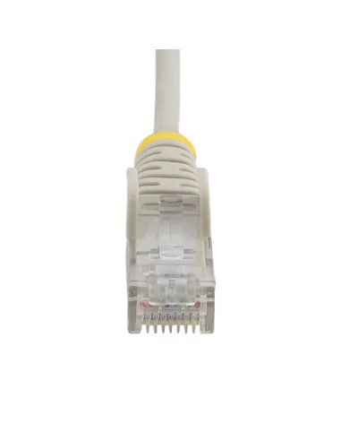 StarTech.com Cable Cat6 de 1m - Delgado - con Conectores RJ45 sin Enganches - Gris