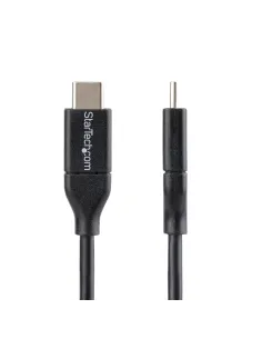 StarTech.com Cable de 0,5m USB-C de Carga - para Carga y Sincronización - PD de 60W y 3A - Cable USB 2.0 USB Tipo C de Carga 2