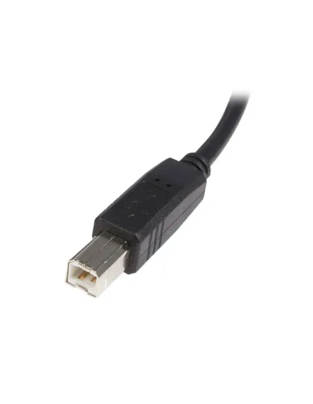 StarTech.com Cable USB de 5m para Impresora - 1x USB A Macho - 1x USB B Macho - Adaptador Negro