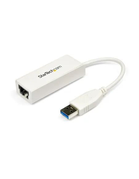 StarTech.com Adaptador Tarjeta de Red Externa NIC USB 3.0 a Ethernet Gigabit de 1 Puerto - 1x RJ45 Hembra - 1x USBA -