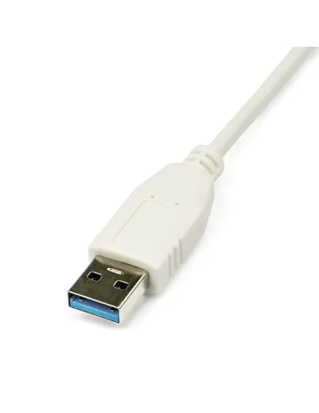 StarTech.com Adaptador Tarjeta de Red Externa NIC USB 3.0 a Ethernet Gigabit de 1 Puerto - 1x RJ45 Hembra - 1x USBA -