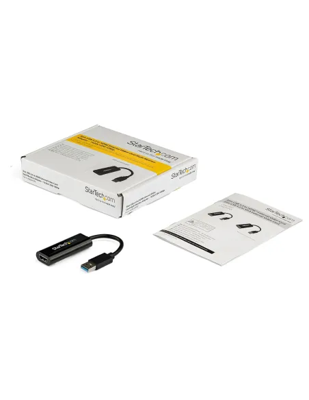 StarTech.com Adaptador USB 3.0 a HDMI - 1080p (1920x1200) - Adaptador Conversor Compacto de USB-A a HDMI para Monitor -
