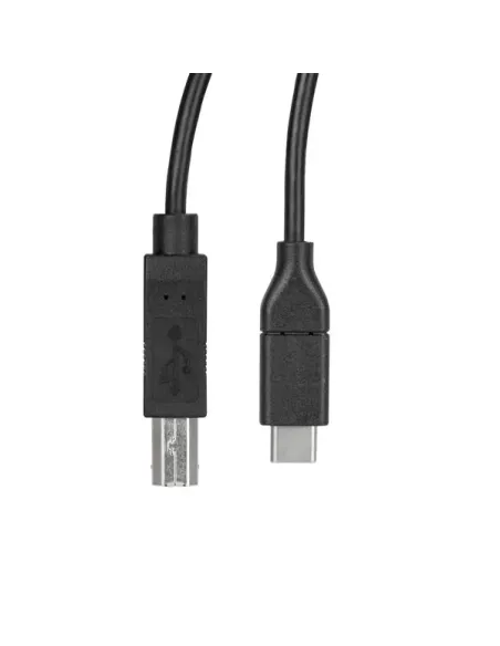 StarTech.com Cable de 50cm USB-C a USB-B de Impresora - Cable Adaptador USB Tipo C a USB B