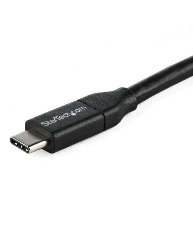 StarTech.com Cable de 1m USB-C a USB-C con capacidad para Entrega de Alimentación de 5A - USB TipoC - Cable de Carga USBC - USB