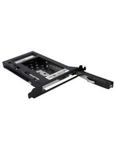 StarTech.com Bahía de Disco Duro Removible SATA de 2.5" para Ranura de Expansión de Ordenador - Adaptador de Bahía - Negro