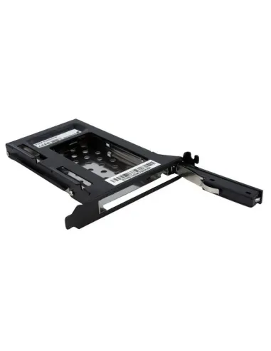 StarTech.com Bahía de Disco Duro Removible SATA de 2.5" para Ranura de Expansión de Ordenador - Adaptador de Bahía - Negro