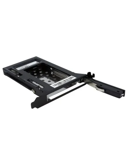 StarTech.com Bahía de Disco Duro Removible SATA de 2.5" para Ranura de Expansión de Ordenador - Adaptador de Bahía - Negro